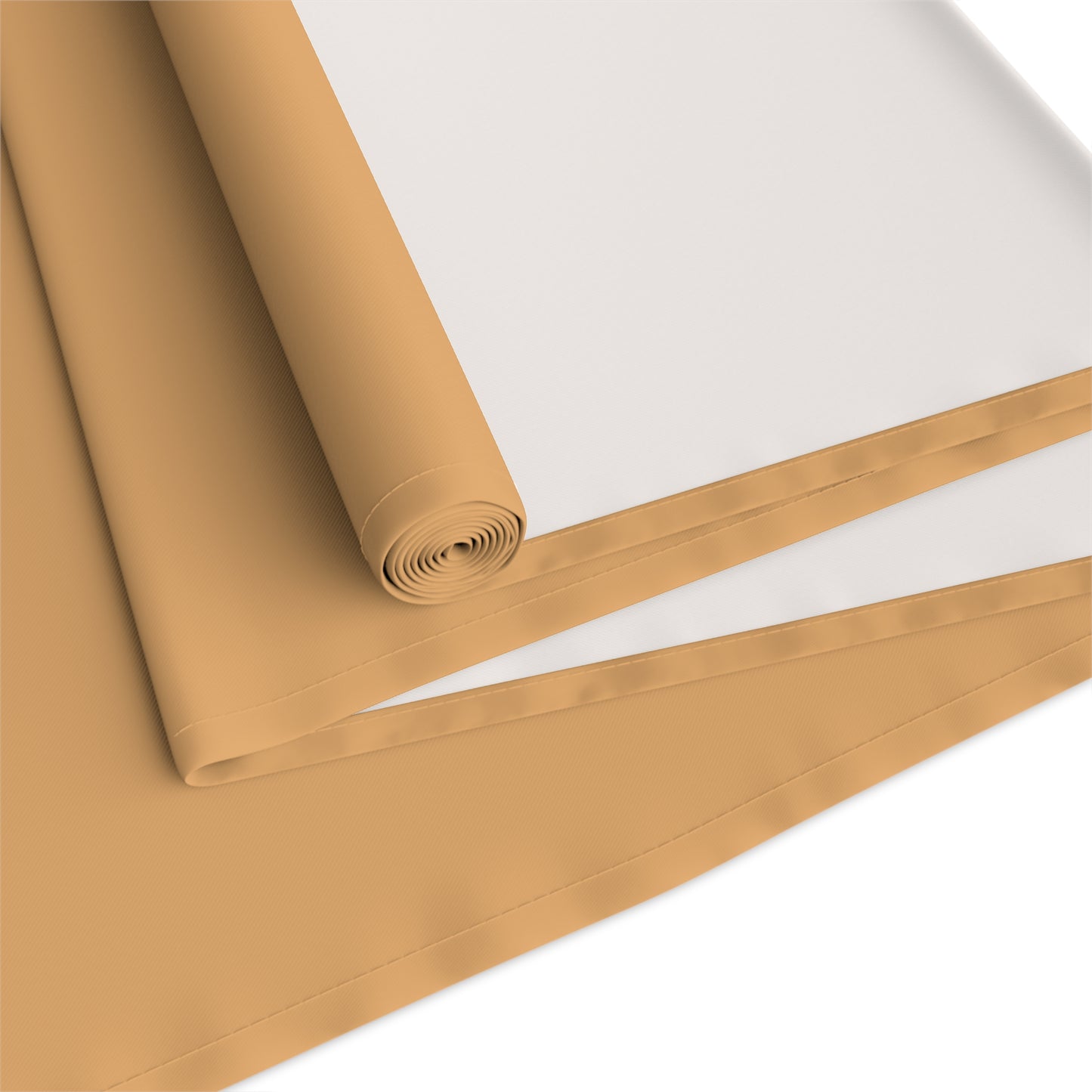 True Holiday Tiger Eye Yellow Solids Table Runner