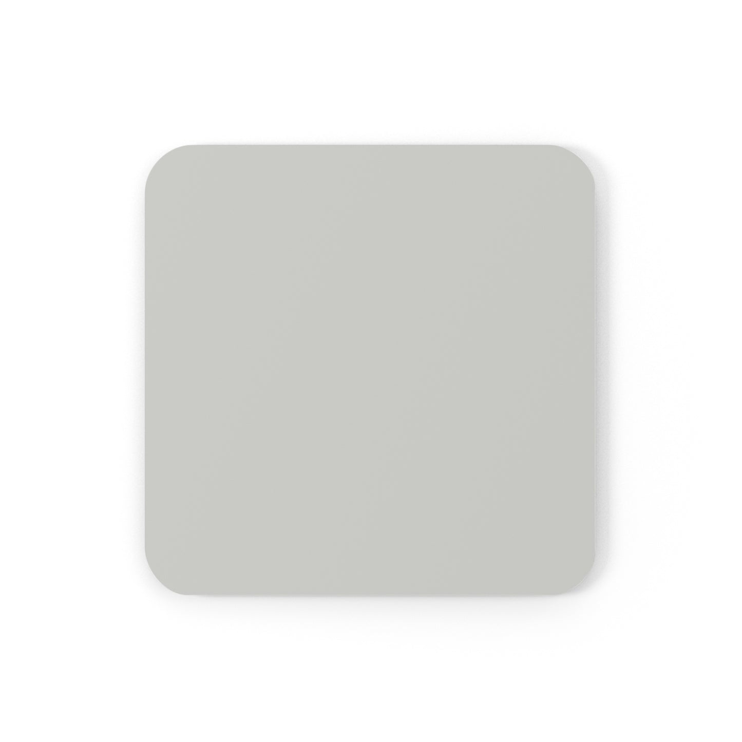 True Holiday Perspective Gray Solids Corkwood Coaster Set