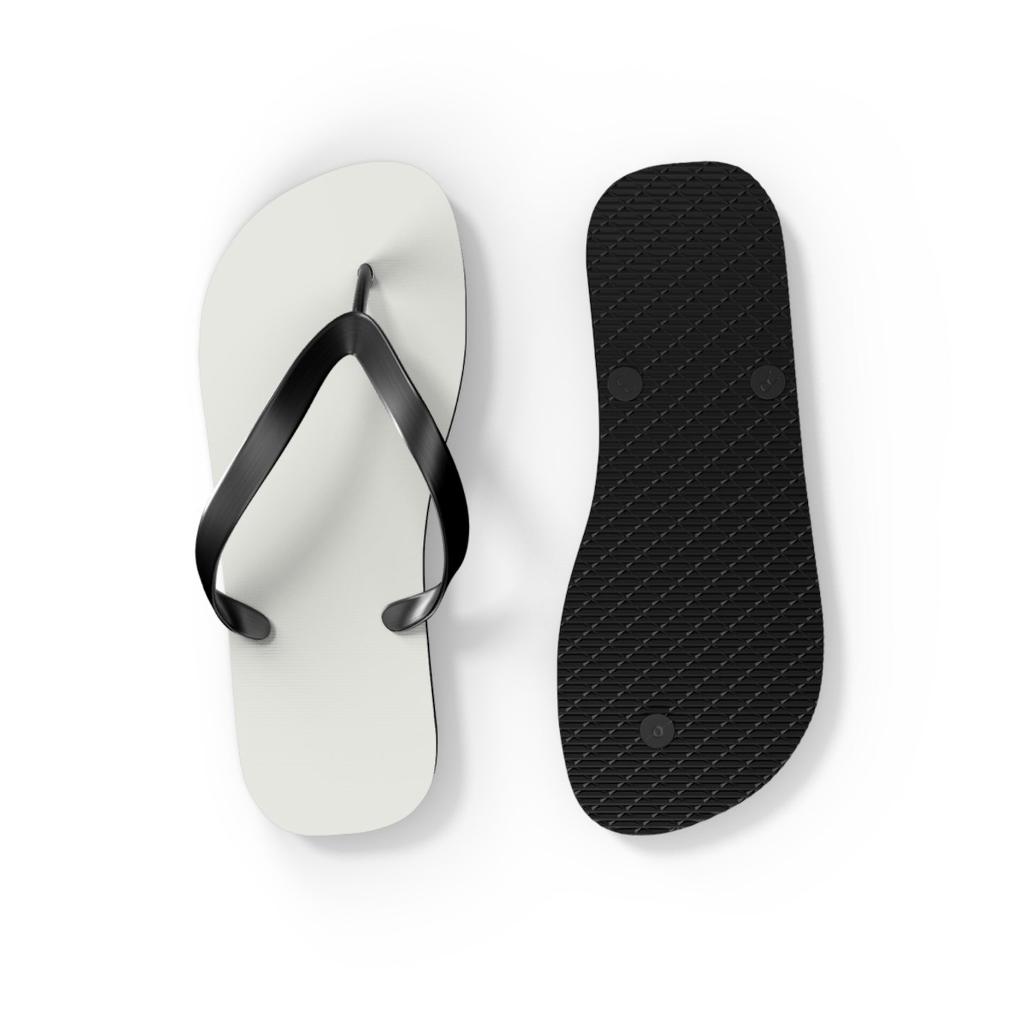 True Holiday White Heron White Solids Flip Flops