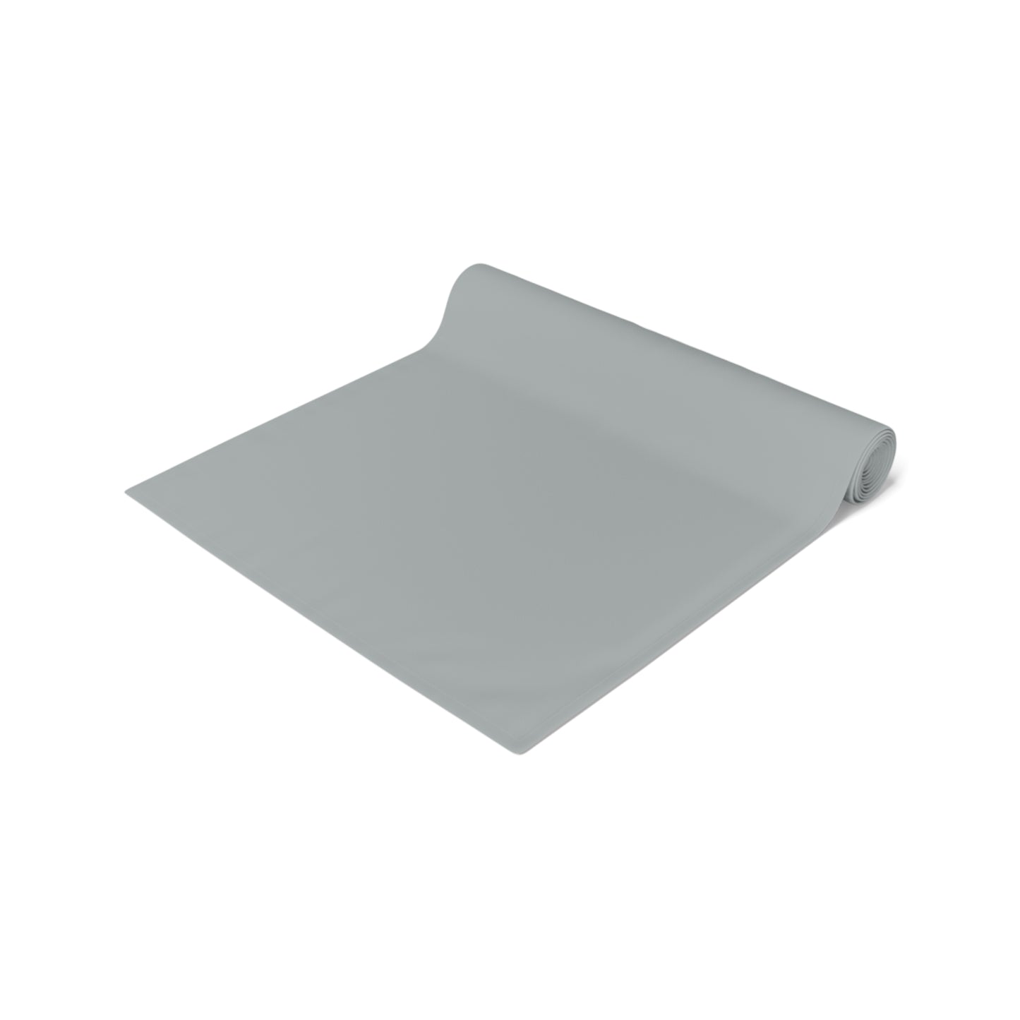 True Holiday Marina Gray Gray Solids Table Runner