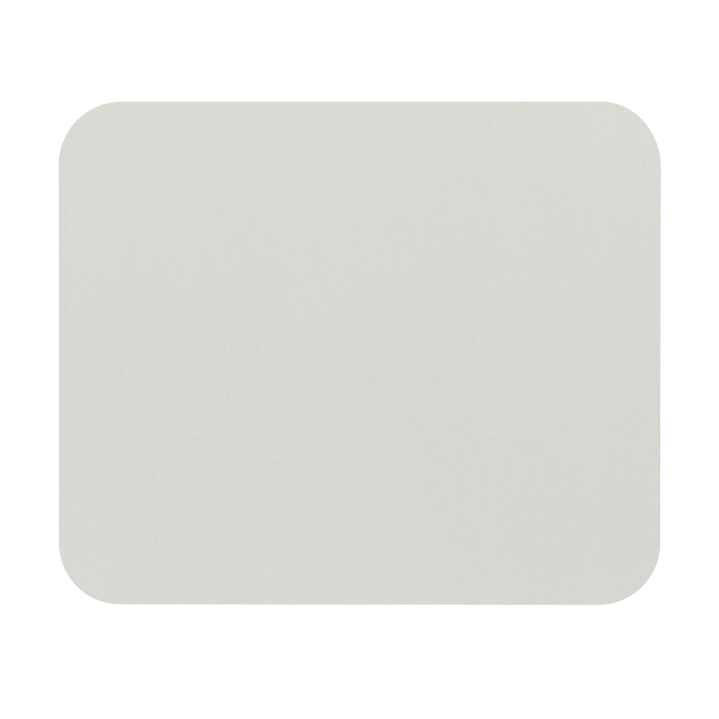 True Holiday White Heron White Solids Mouse Pad