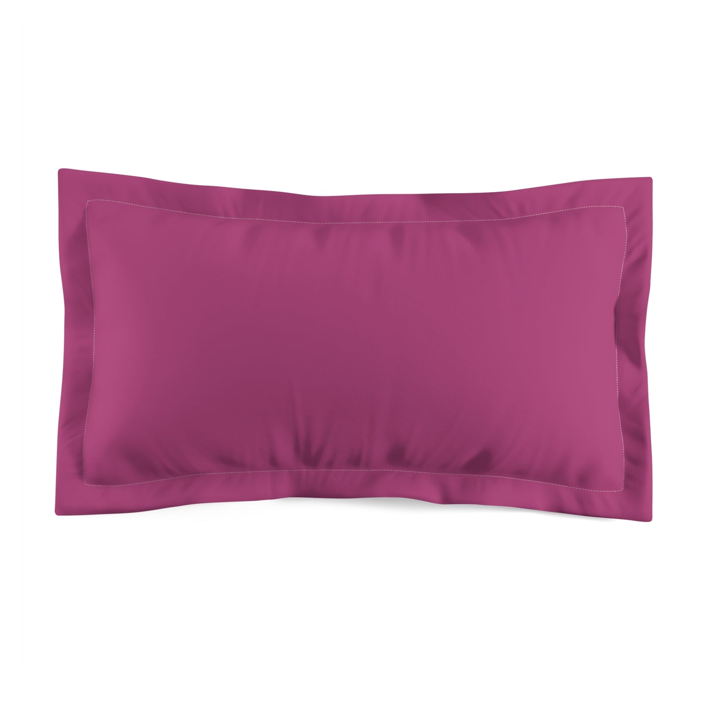 True Holiday Hot Lips Red Solids Microfiber Pillow Sham