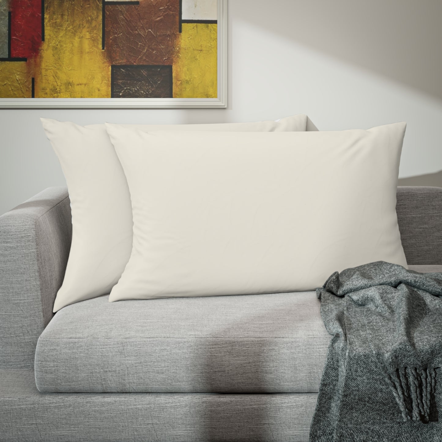 True Holiday White Cloud White Solids Pillow Sham