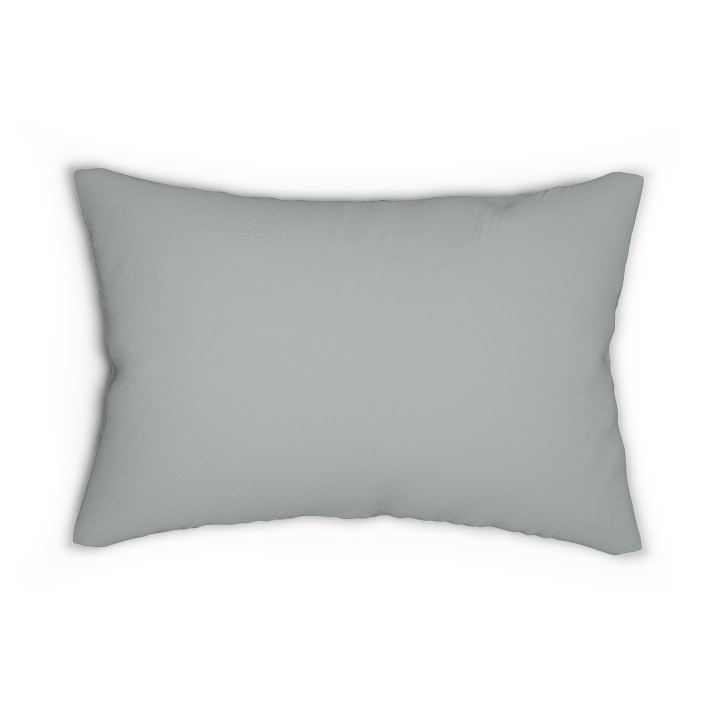 True Holiday Marina Gray Gray Solids 20" x 14" Rectangular Throw Pillow
