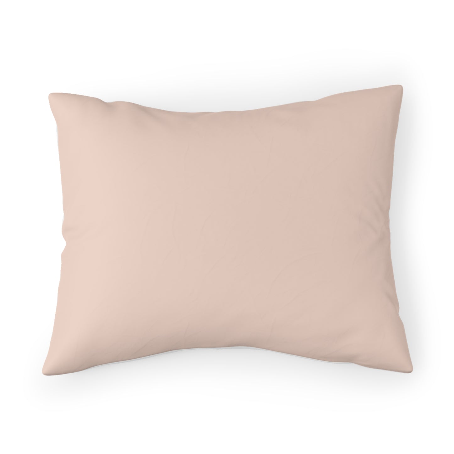 True Holiday Sunlit Coral Orange Solids Pillow Sham