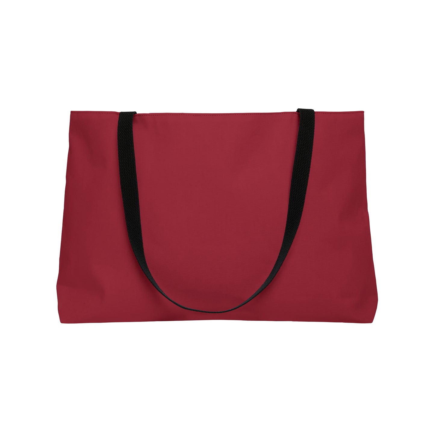True Holiday Candy Cane Red Solids Beach Bag