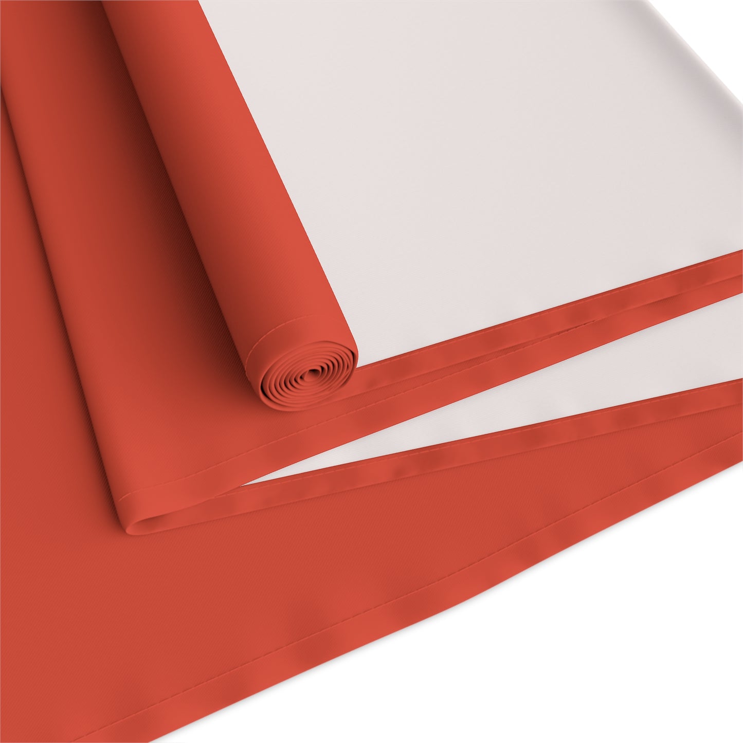 True Holiday Warm Comfort Orange Solids Table Runner