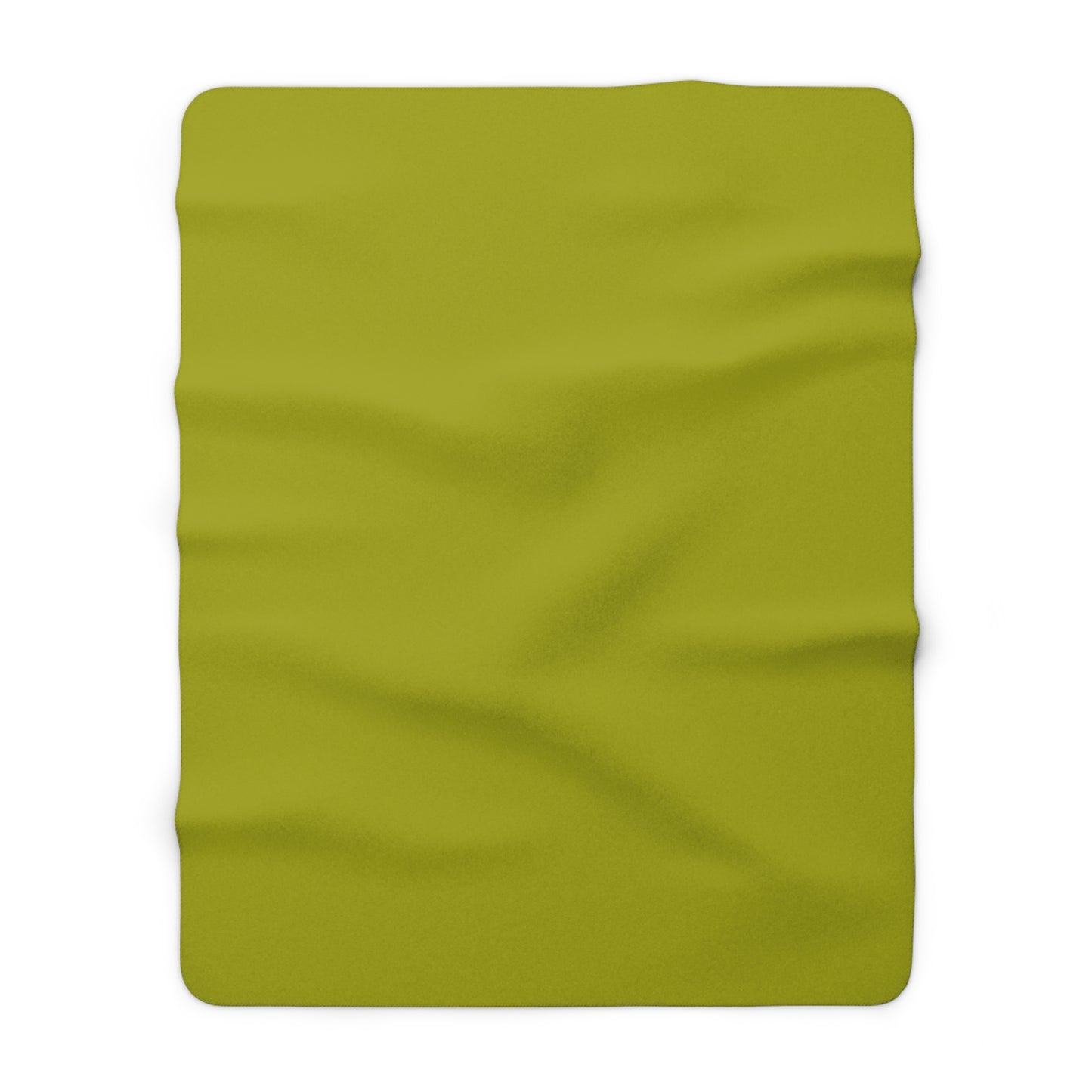 True Holiday Dark Lime Green Solids Throw Blanket