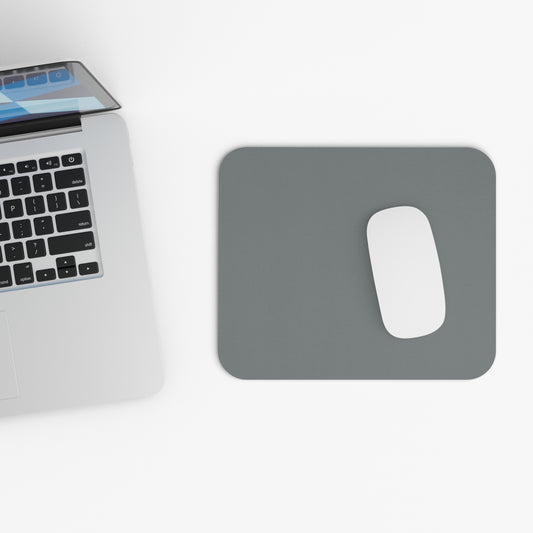 True Holiday Shaker Gray Gray Solids Mouse Pad