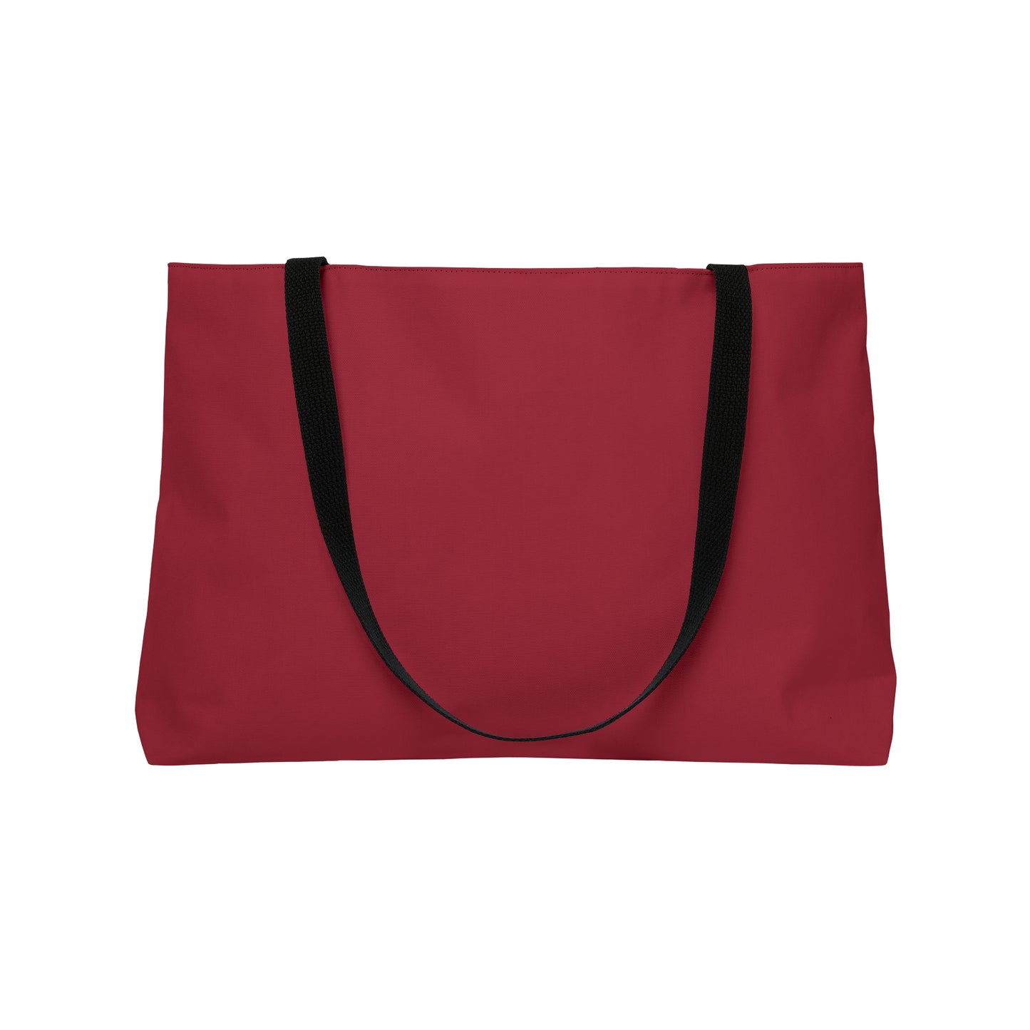 True Holiday Candy Cane Red Solids Beach Bag