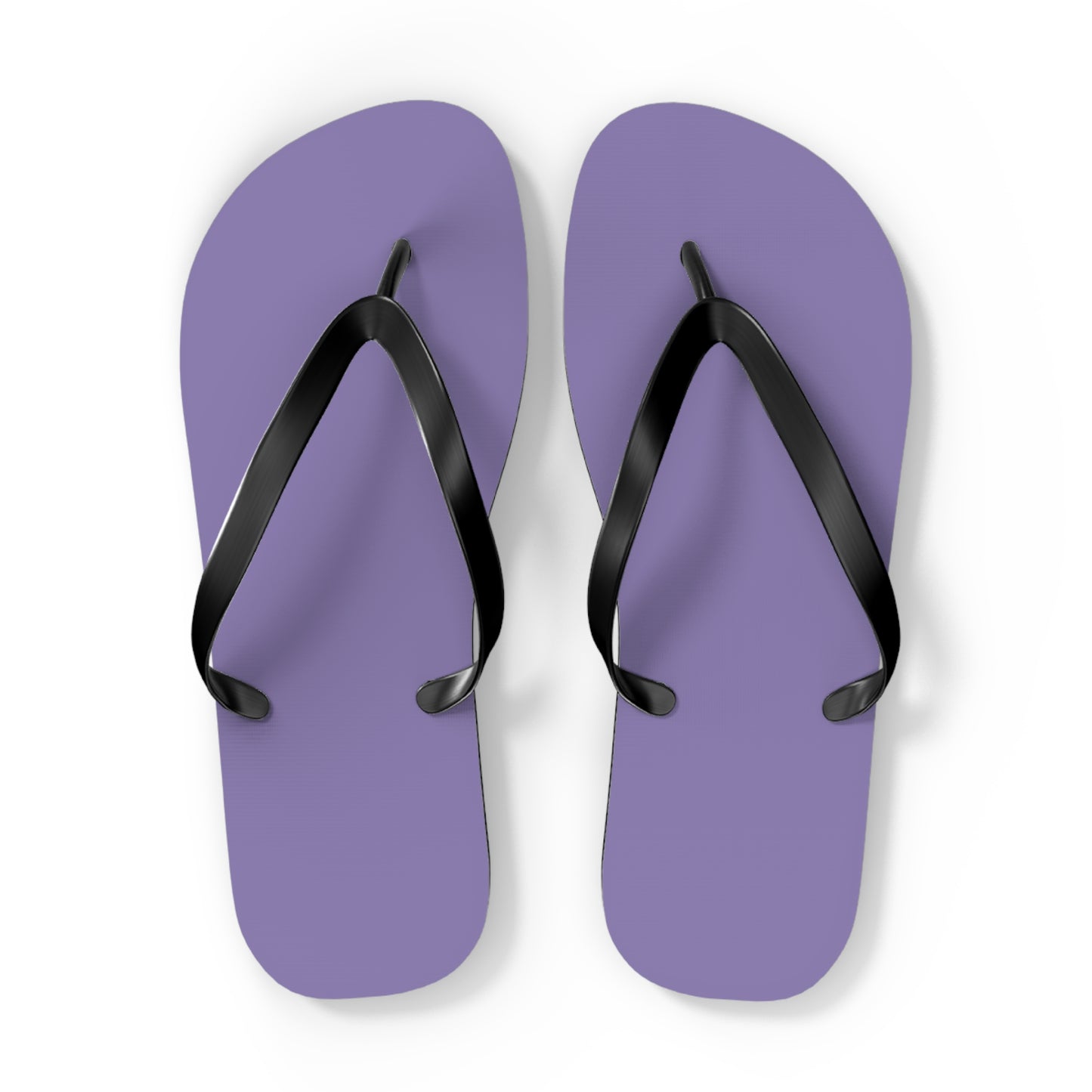 True Holiday Charmed Violet Purple Solids Flip Flops