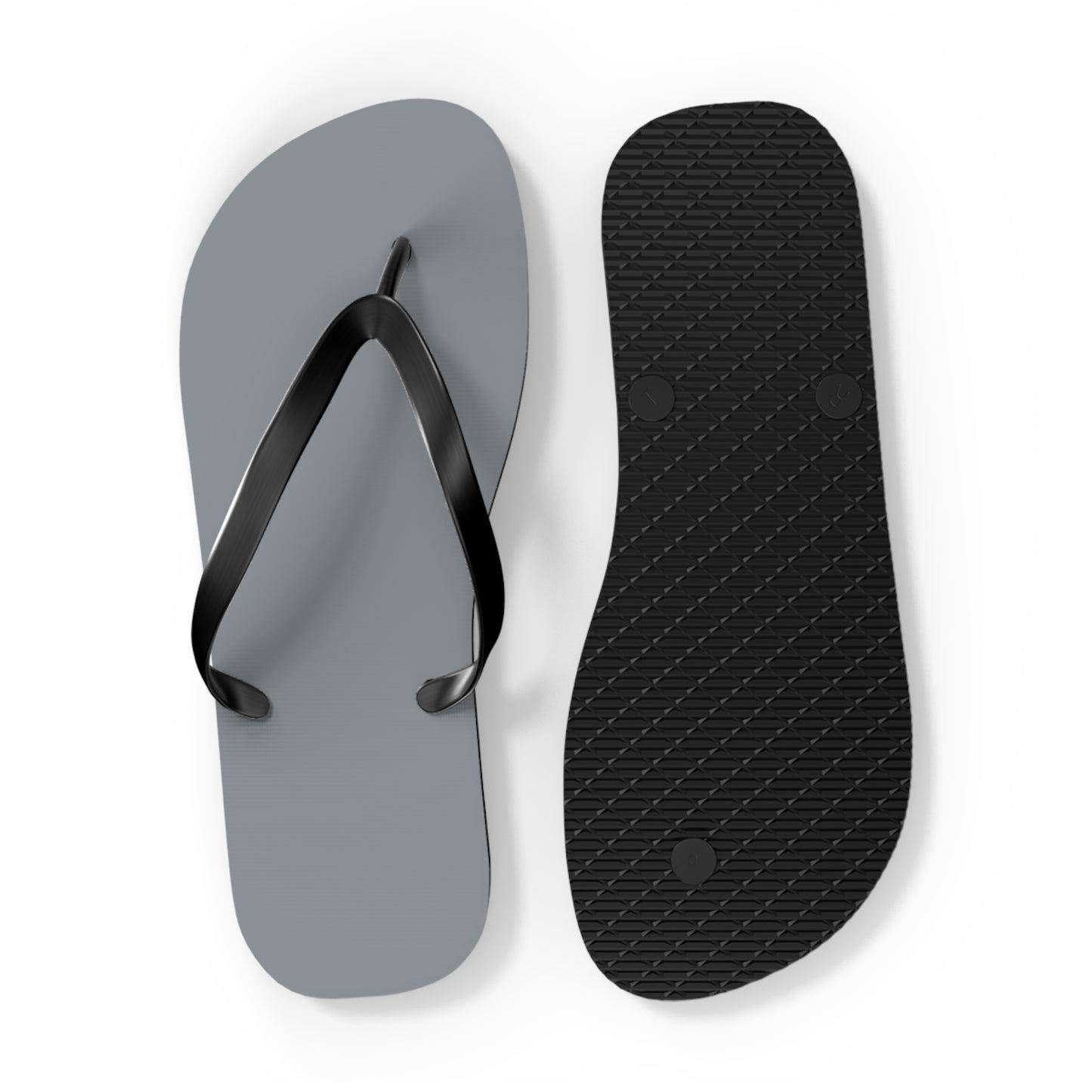 True Holiday Gray Cardigan Gray Solids Flip Flops