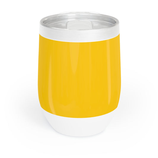 True Holiday Sun Kissed Yellow Solids Chill Wine Tumbler