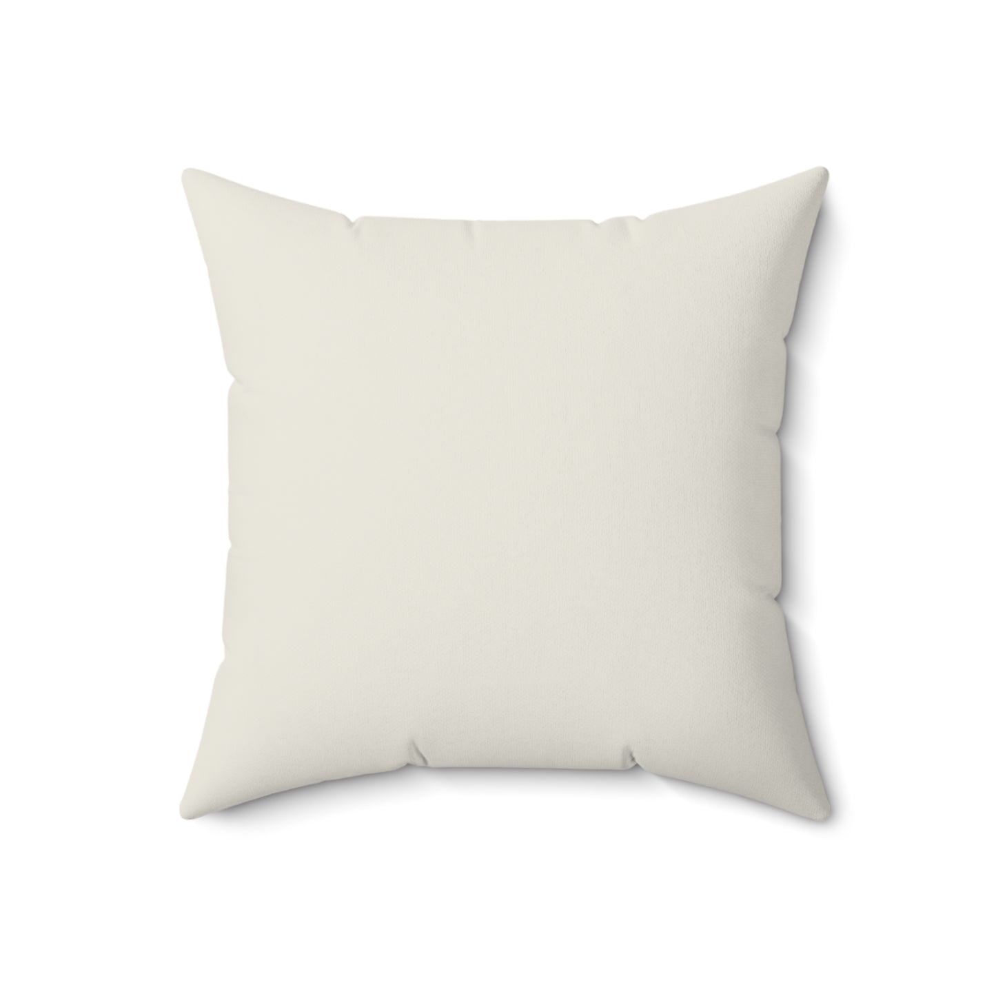 True Holiday Swiss Coffee White Solids 18" Square Throw Pillow