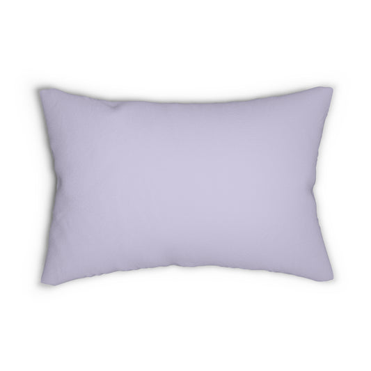 True Holiday Grape Ice Purple Solids 20" x 14" Rectangular Throw Pillow