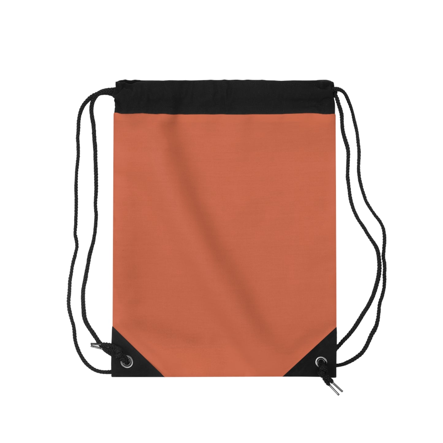 True Holiday Autumn Cover Orange Solids Drawstring Bag