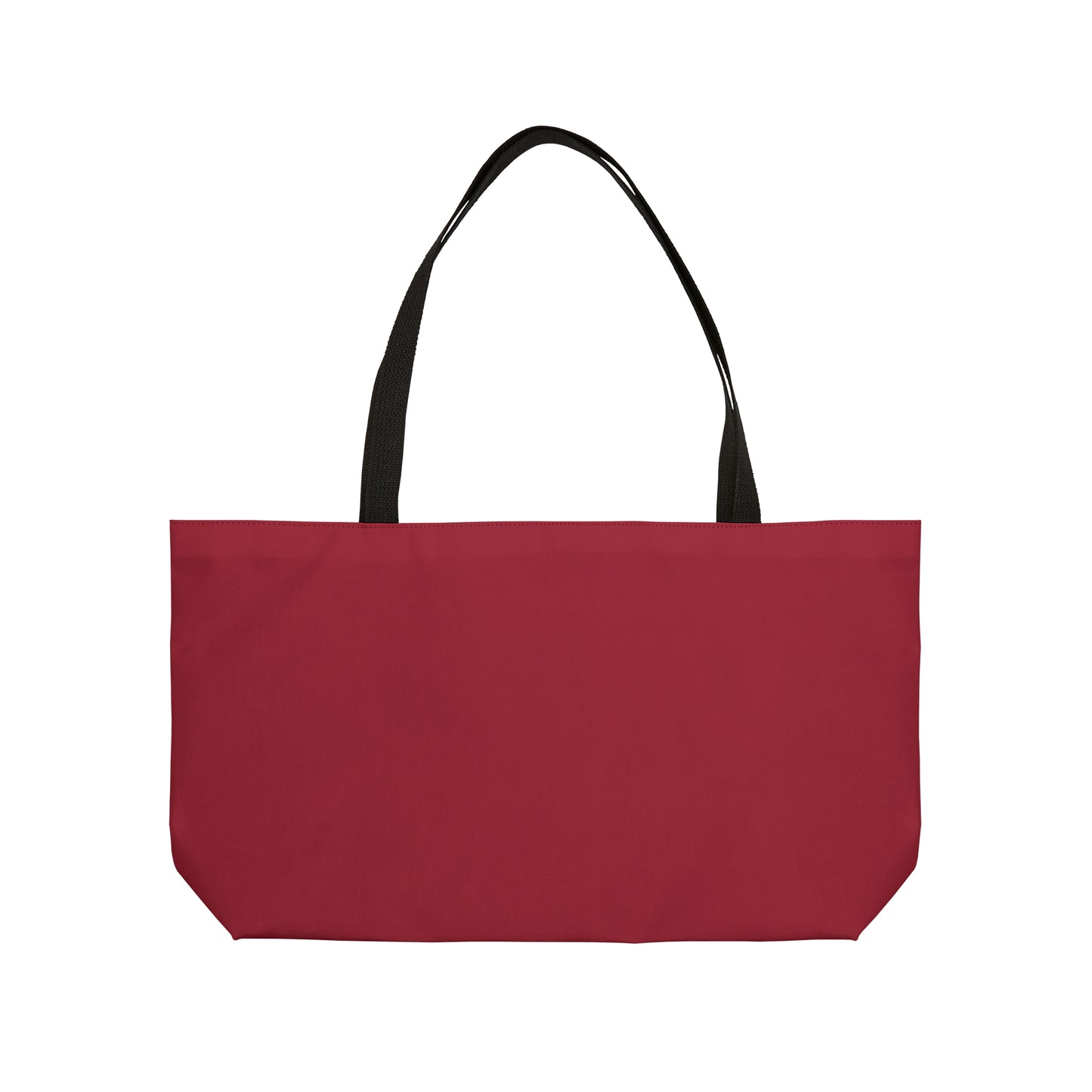 True Holiday Candy Cane Red Solids Beach Bag