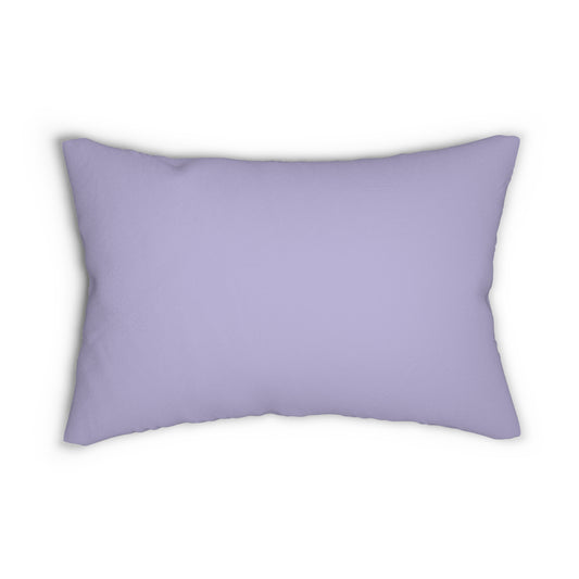 True Holiday Heather Plum Purple Solids 20" x 14" Rectangular Throw Pillow