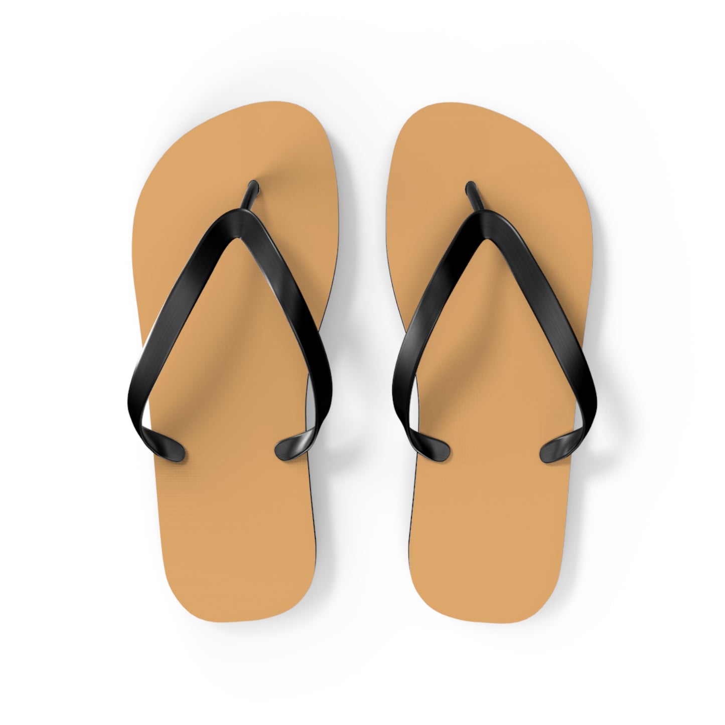 True Holiday Tiger Eye Yellow Solids Flip Flops