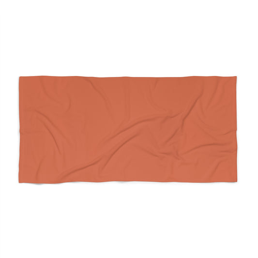 True Holiday Autumn Cover Orange Solids Beach & Pool Towel
