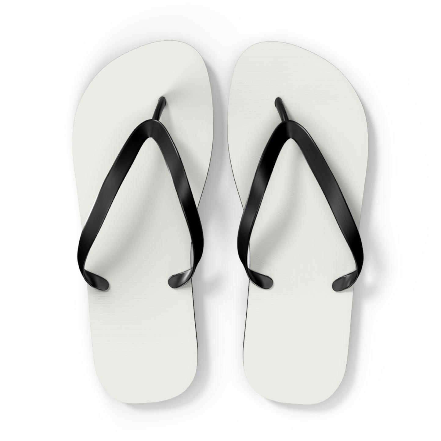 True Holiday White Heron White Solids Flip Flops