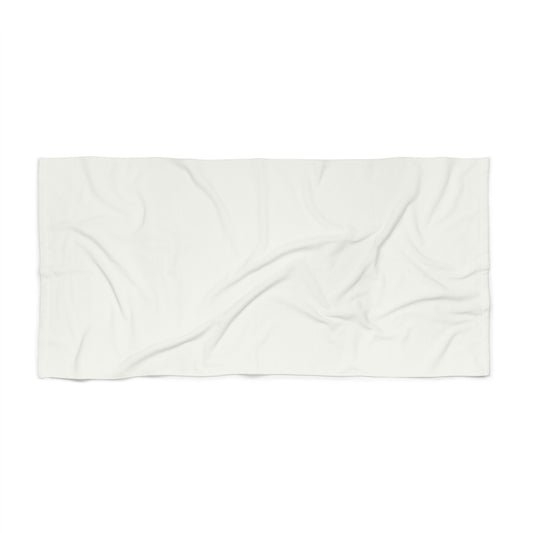 True Holiday Opulence White Solids Beach & Pool Towel