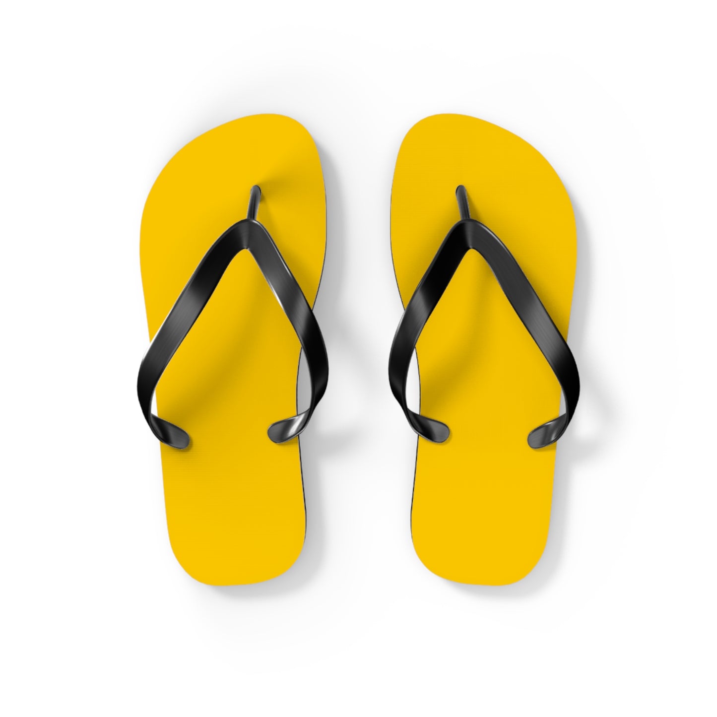 True Holiday Sun Kissed Yellow Solids Flip Flops