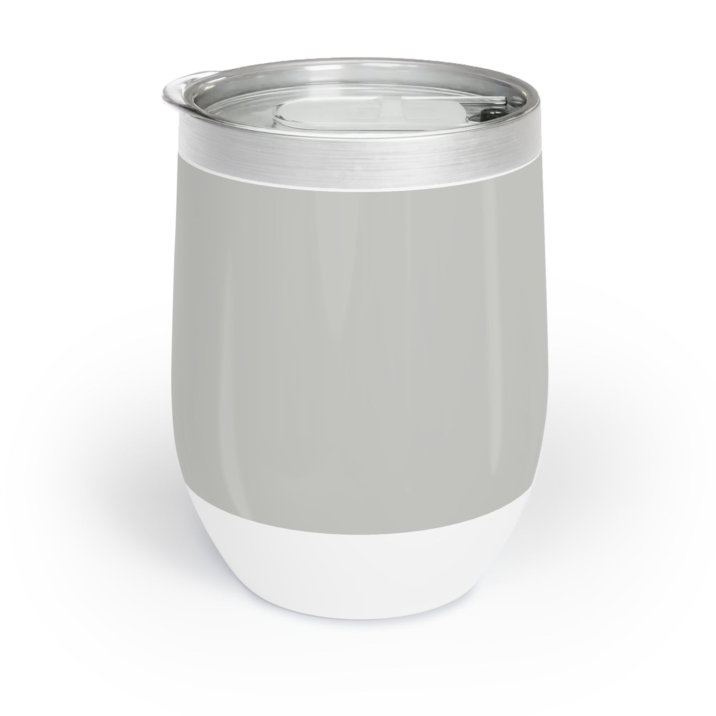 True Holiday Perspective Gray Solids Chill Wine Tumbler