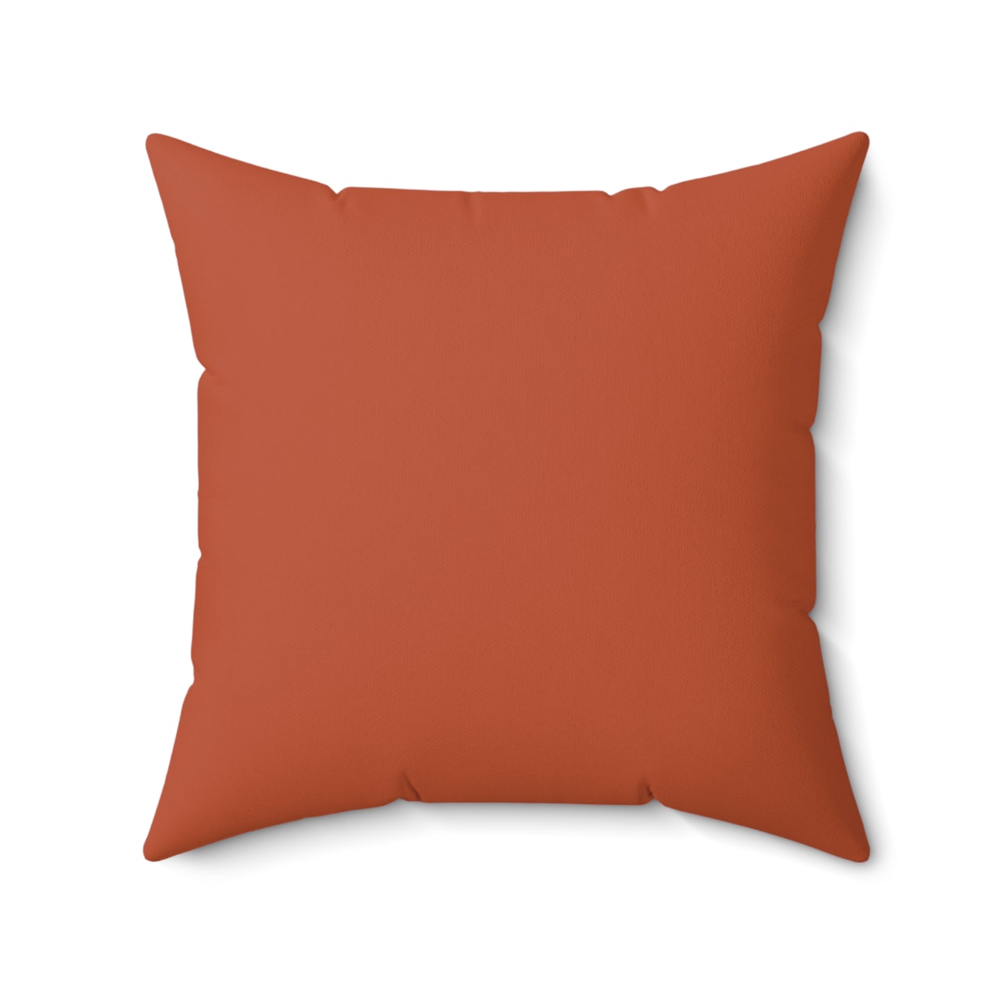 True Holiday Fireball Orange Solids 20" Square Throw Pillow