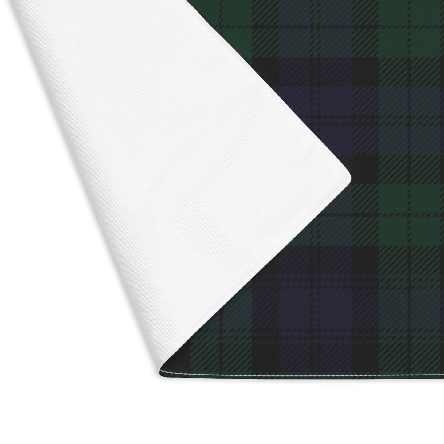 True Holiday Black Watch Tartan Plaid Placemat