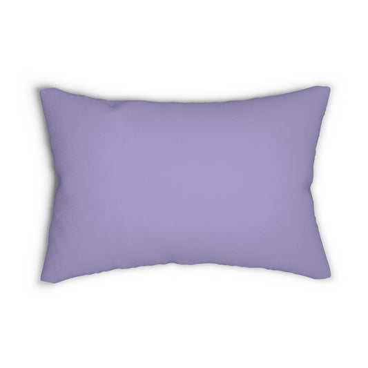 True Holiday Mighty Aphrodite Purple Solids 20" x 14" Rectangular Throw Pillow