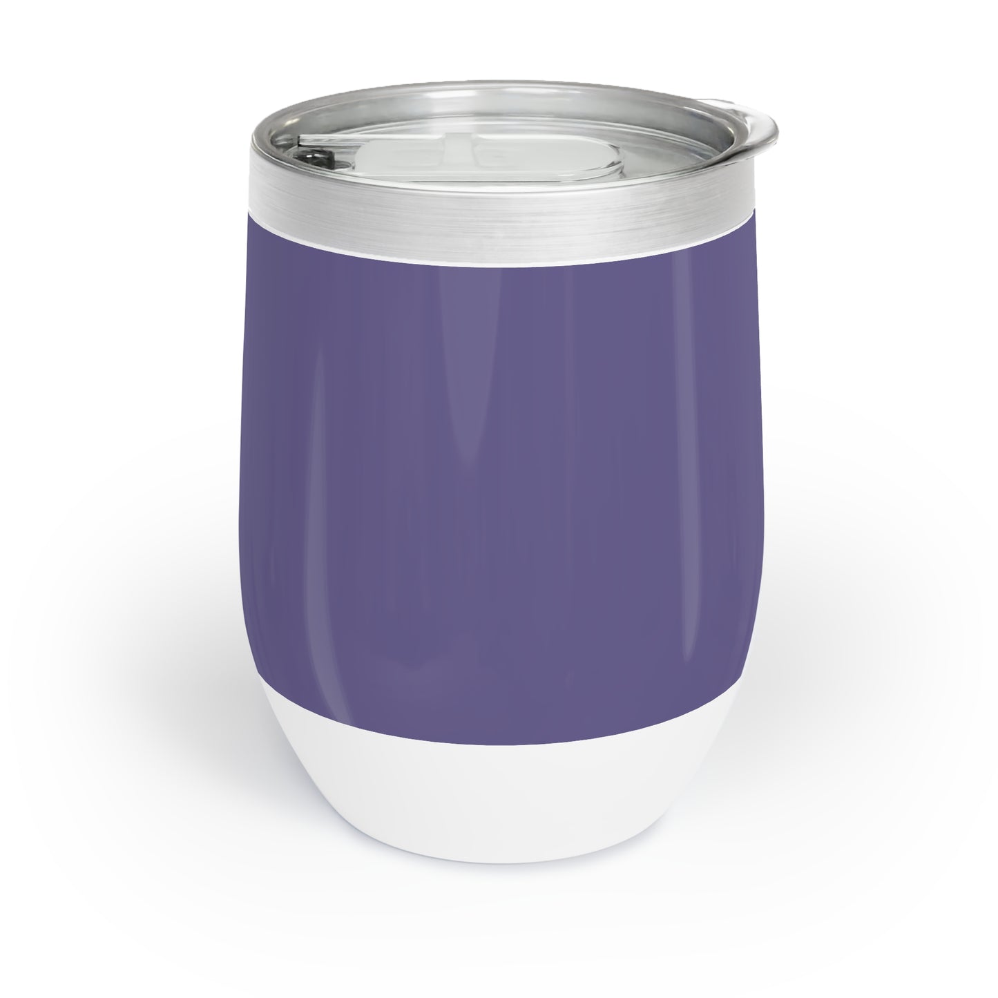 True Holiday Seduction Purple Solids Chill Wine Tumbler