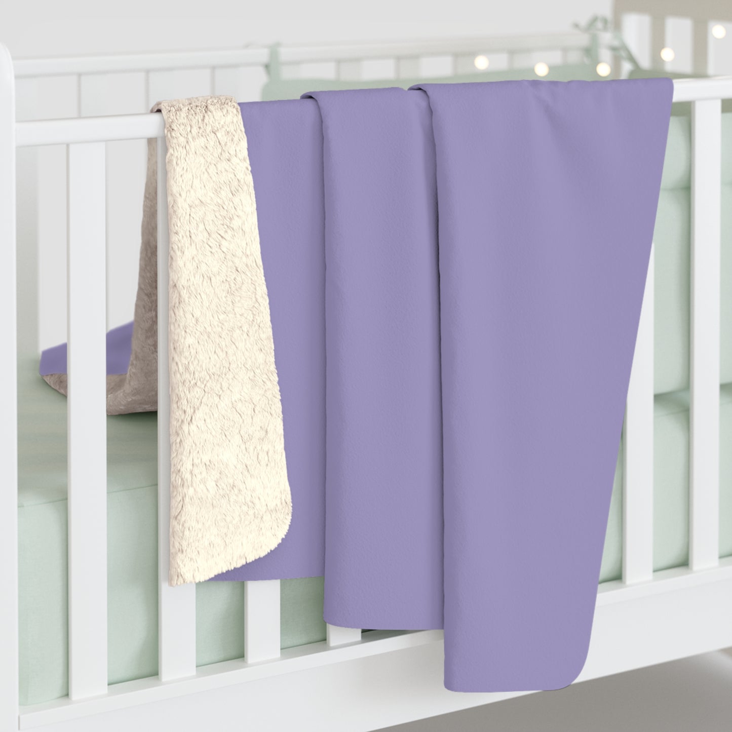 True Holiday Mighty Aphrodite Purple Solids Throw Blanket