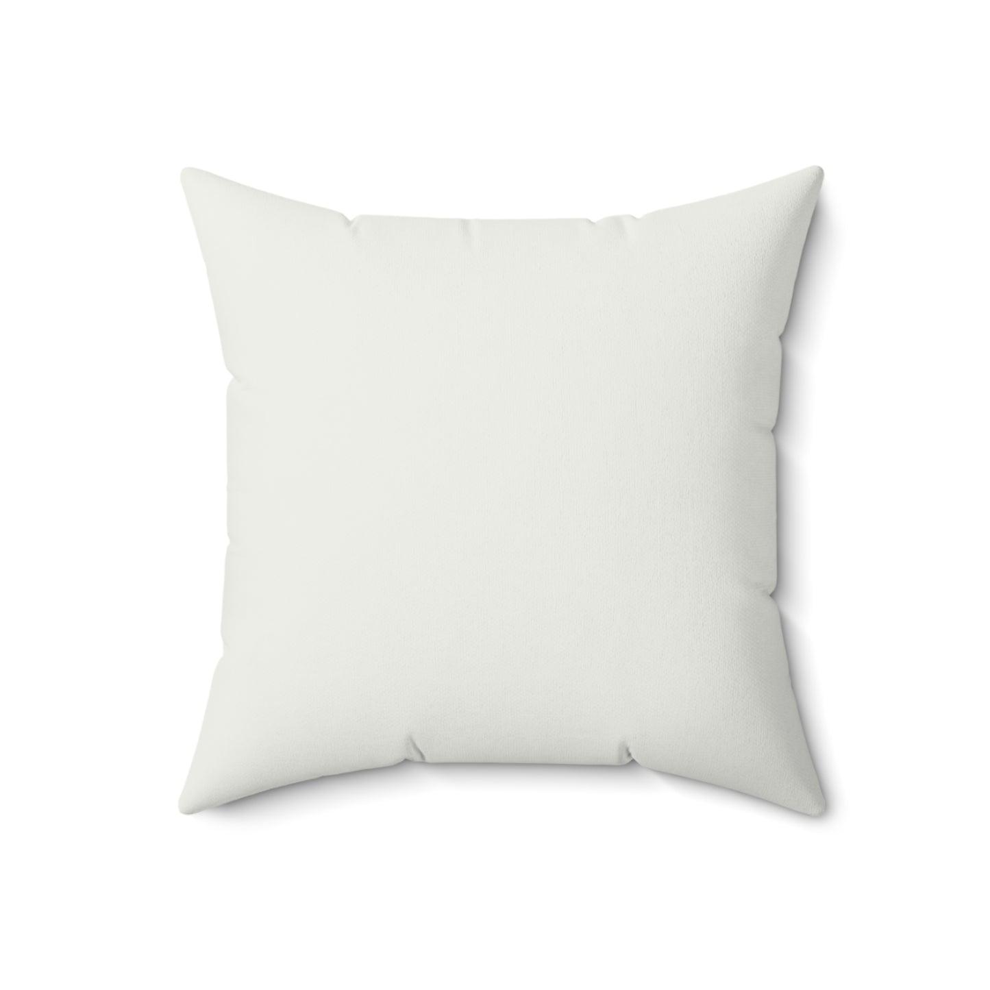True Holiday White Heron White Solids 18" Square Throw Pillow