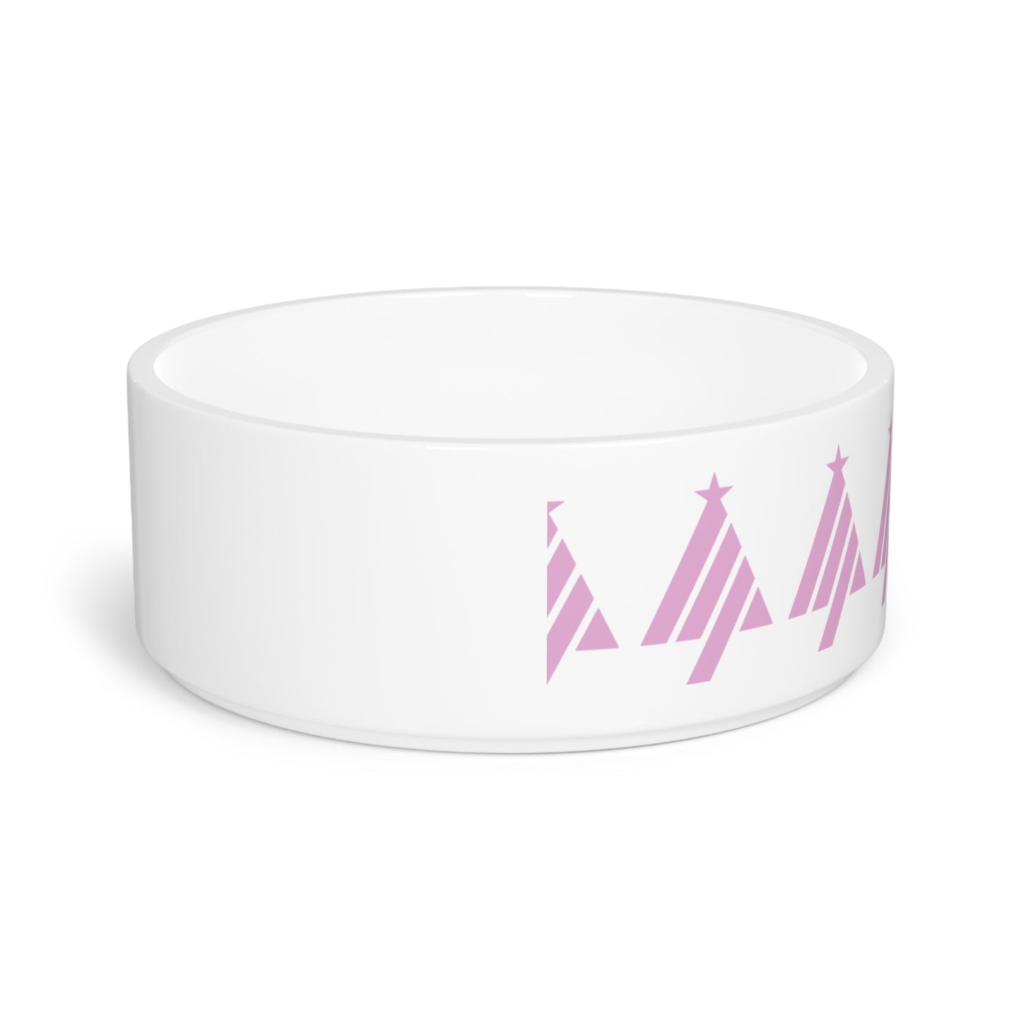 True Holiday Pretty Pink Red Solids Pet Bowl