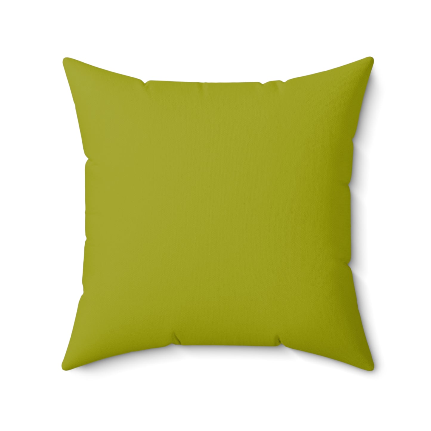 True Holiday Dark Lime Green Solids 20" Square Throw Pillow