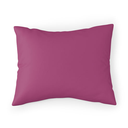 True Holiday Hot Lips Red Solids Pillow Sham