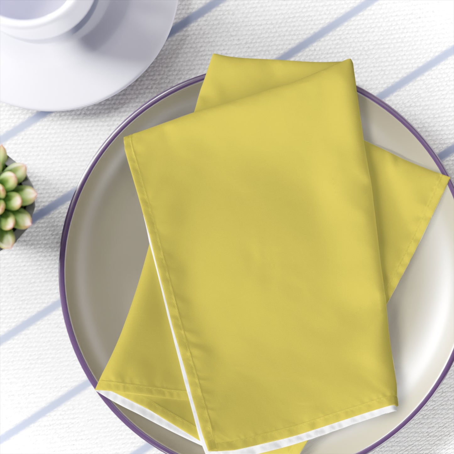 True Holiday Limelight Green Solids Napkins