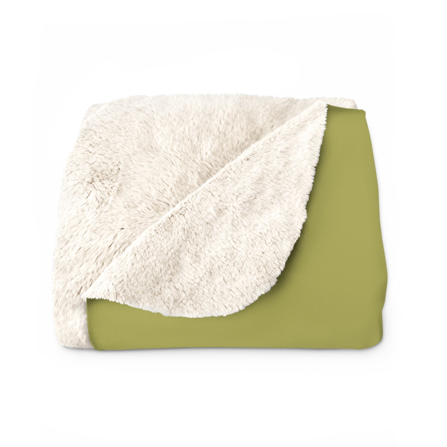 True Holiday Perennial Green Solids Throw Blanket