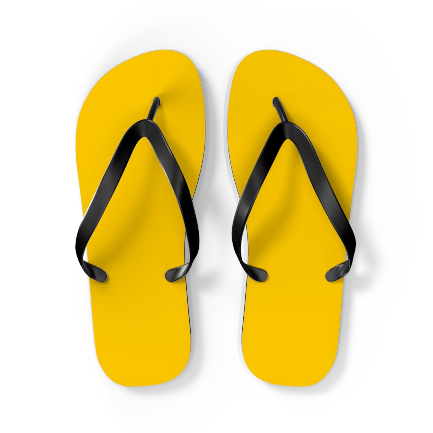 True Holiday Sun Kissed Yellow Solids Flip Flops