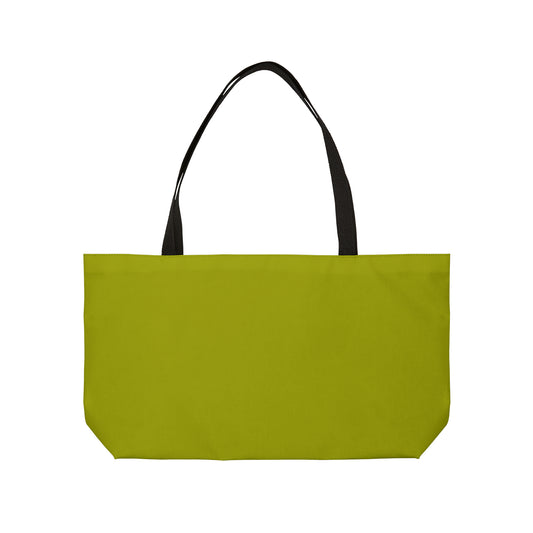 True Holiday Dark Lime Green Solids Beach Bag