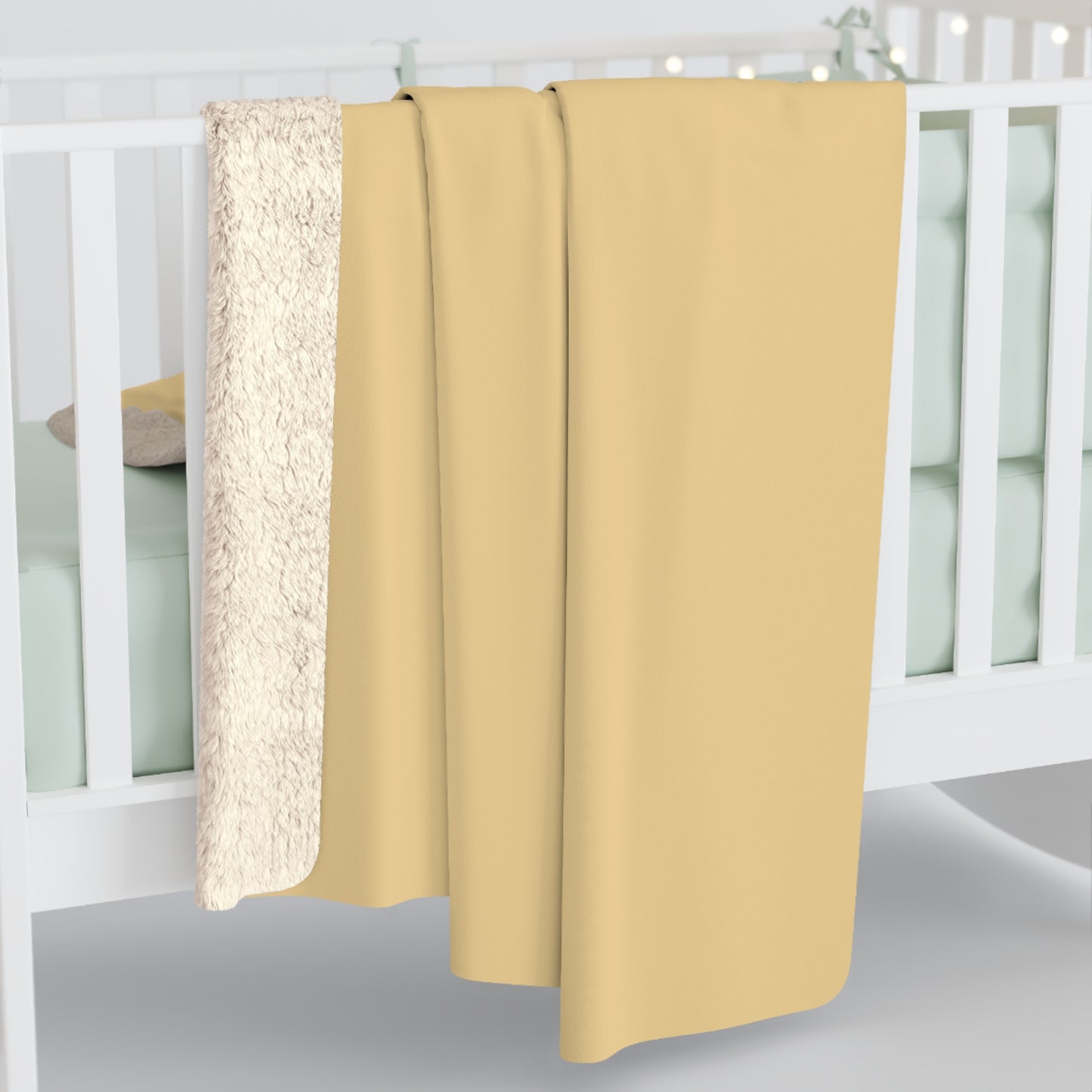 True Holiday Honeybee Yellow Solids Throw Blanket