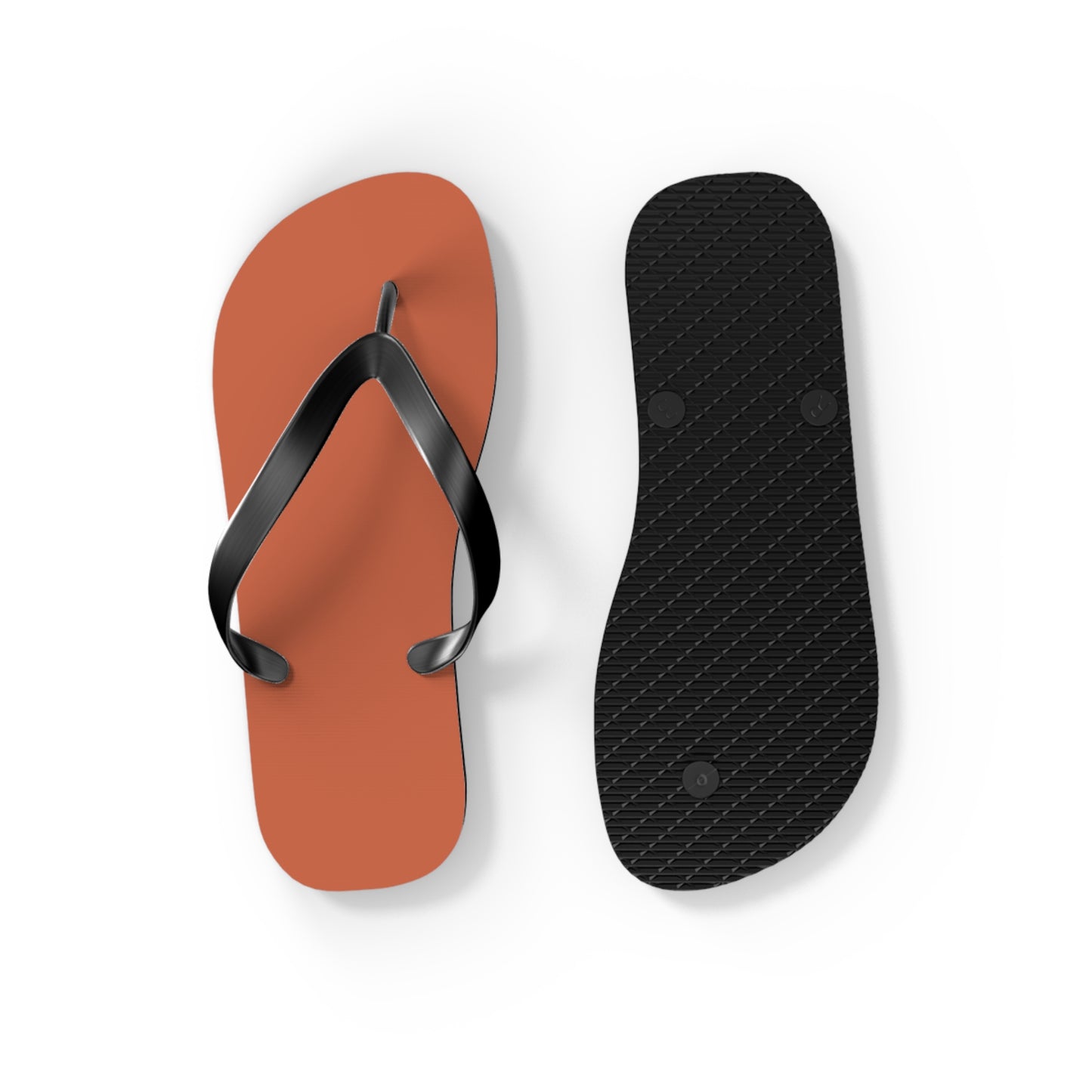 True Holiday Autumn Cover Orange Solids Flip Flops