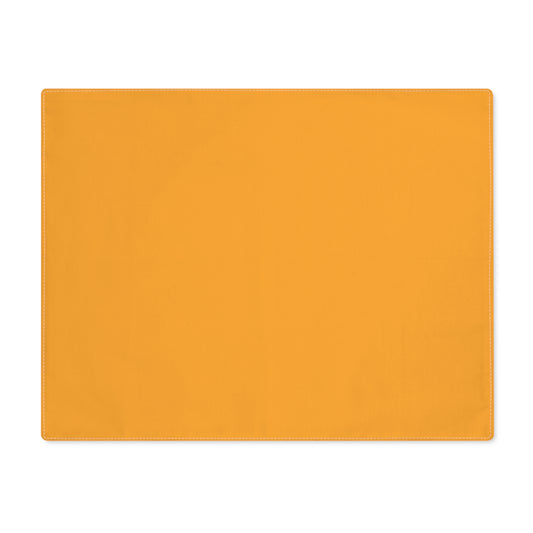 True Holiday Citrus Blast Yellow Solids Placemat
