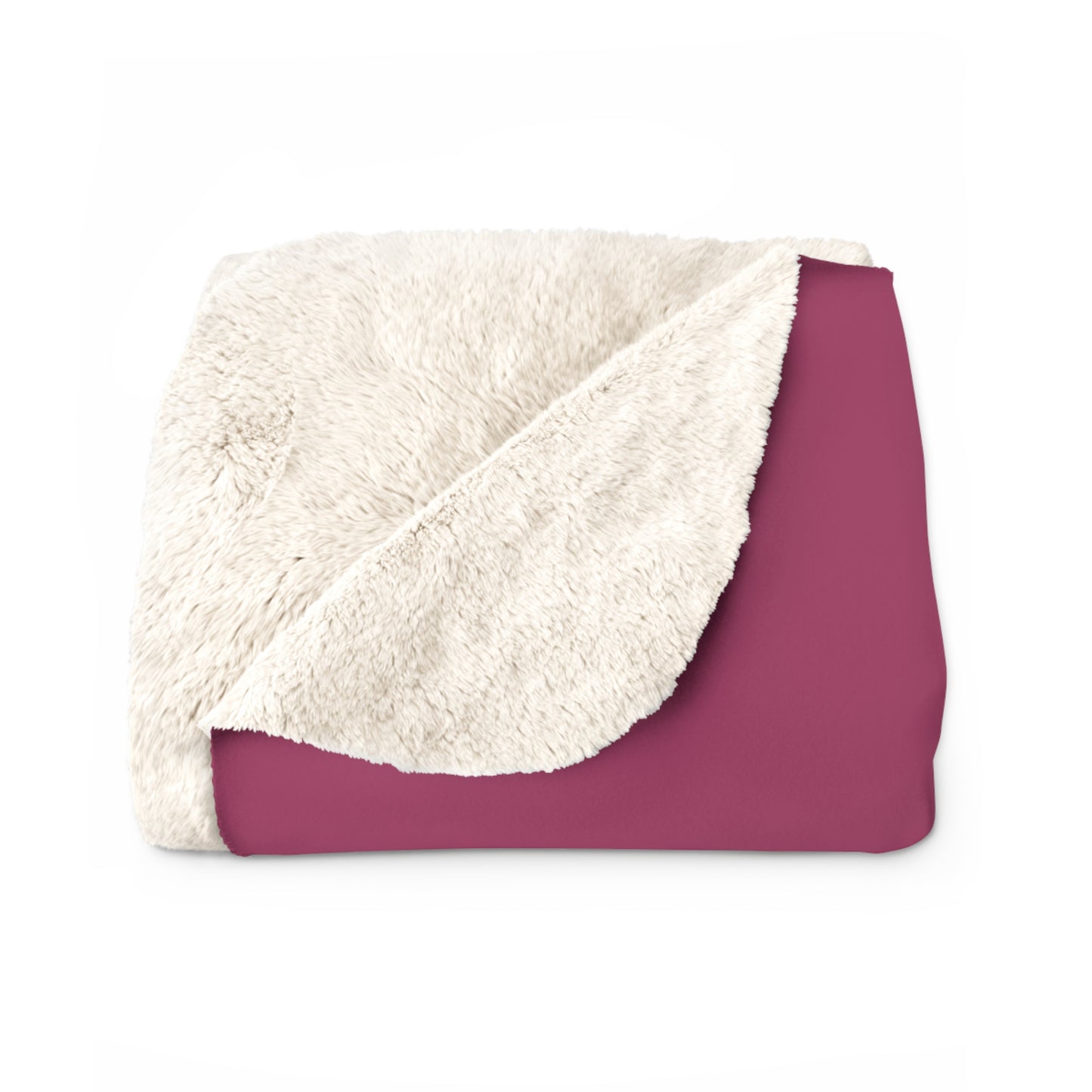 True Holiday Gypsy Pink Red Solids Throw Blanket