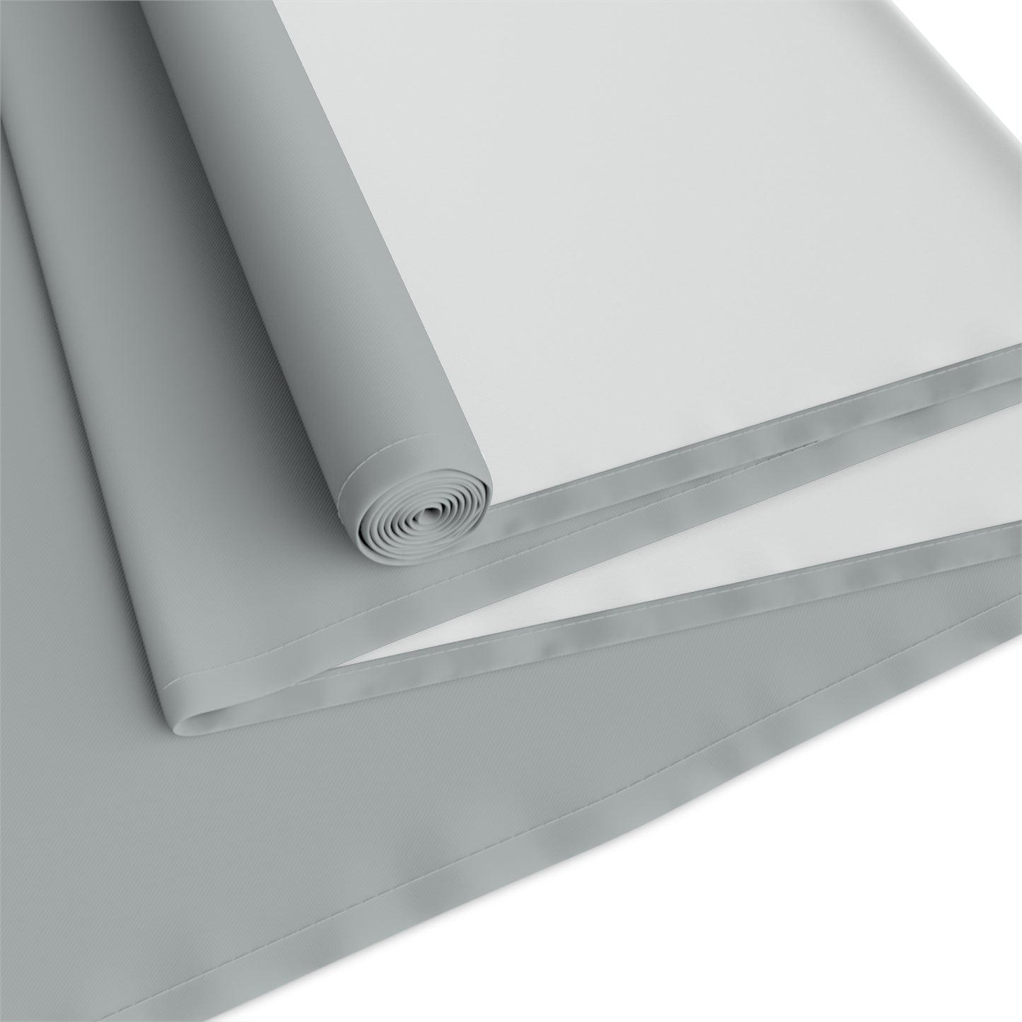 True Holiday Marina Gray Gray Solids Table Runner