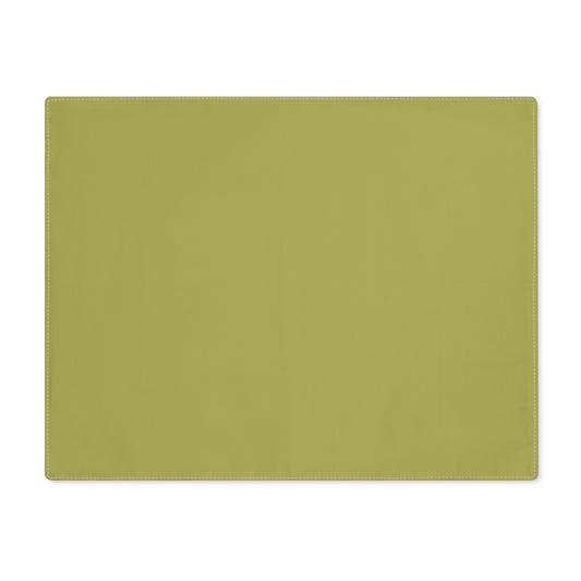 True Holiday Perennial Green Solids Placemat
