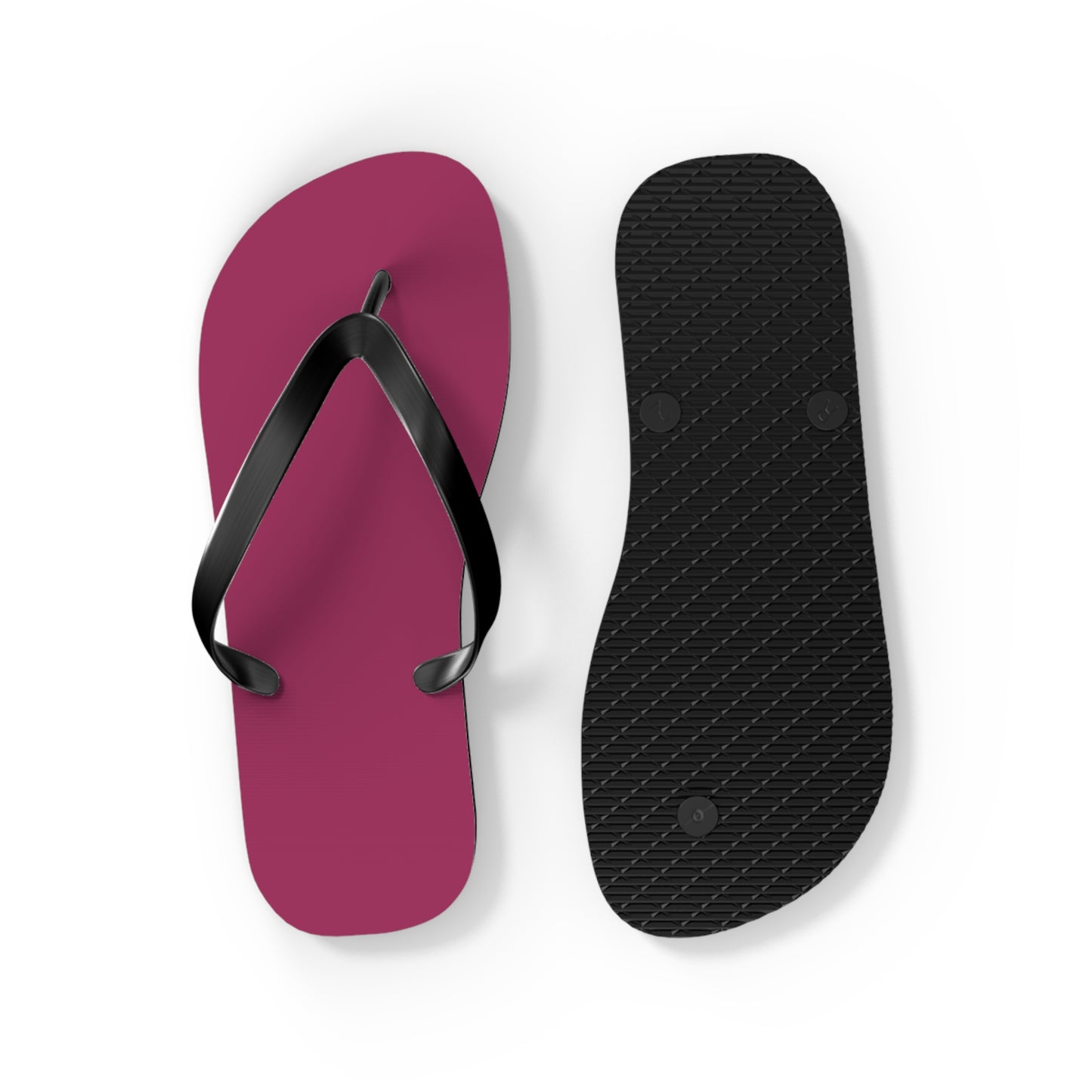 True Holiday Gypsy Pink Red Solids Flip Flops
