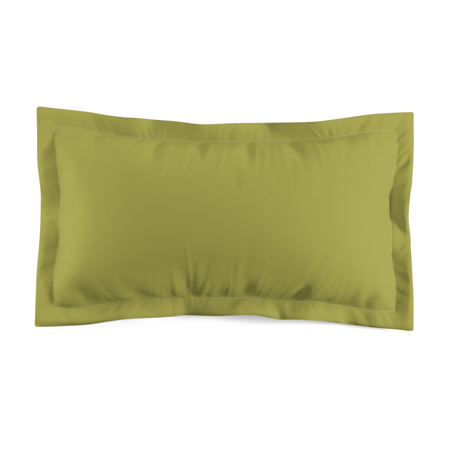 True Holiday Perennial Green Solids Microfiber Pillow Sham