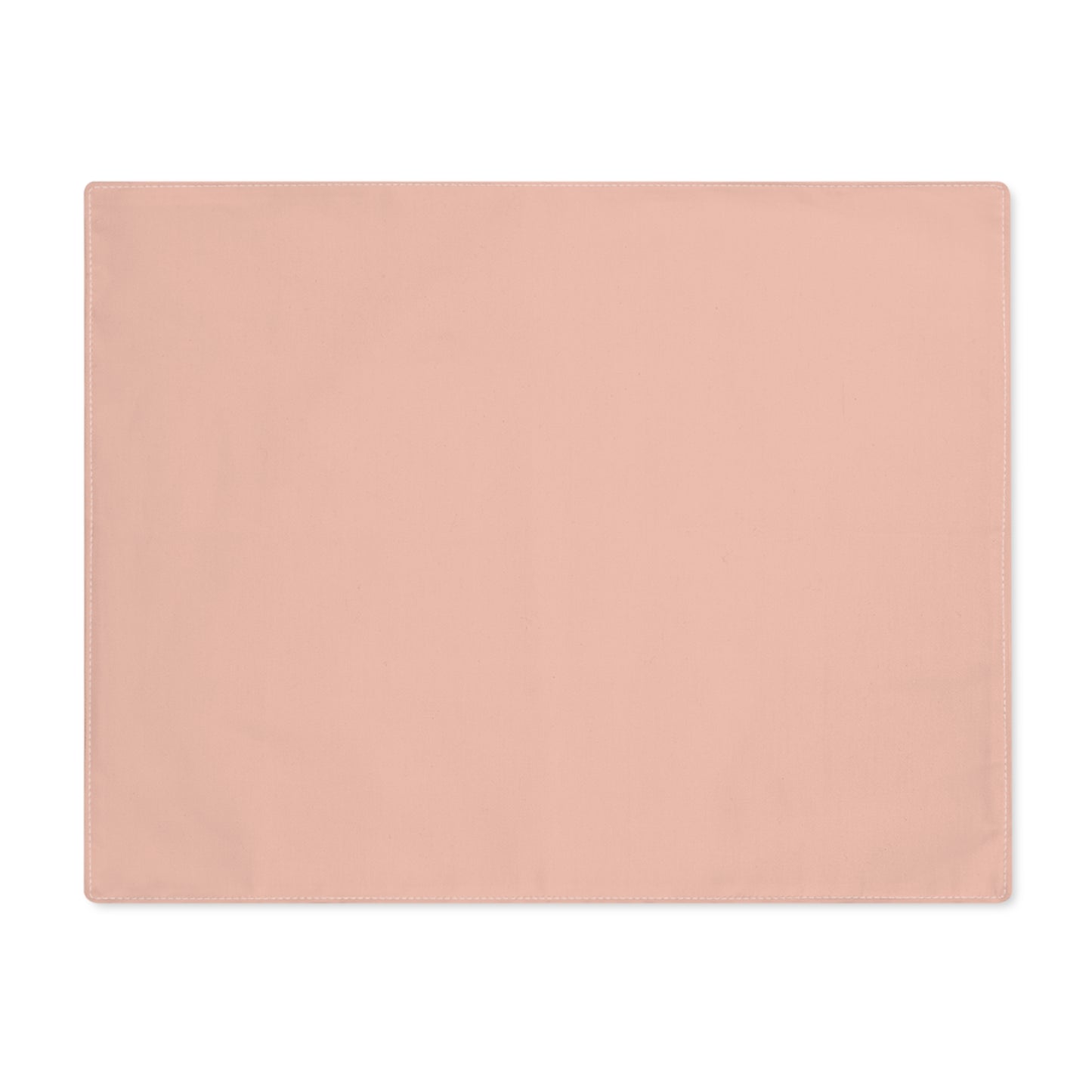 True Holiday Teacup Rose Orange Solids Placemat